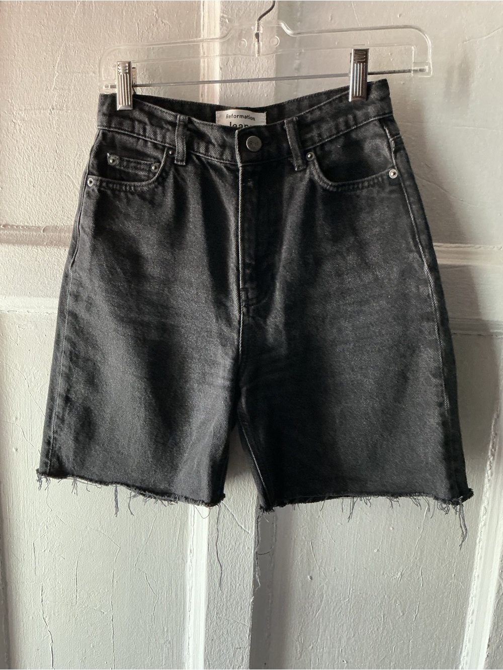 Reformation Jeans Seattle Denim Cutoff Shorts